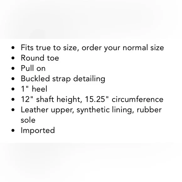 Coach Daria Buckled Tall Moto Boots Sz 8 BNWB - Picture 6 of 9